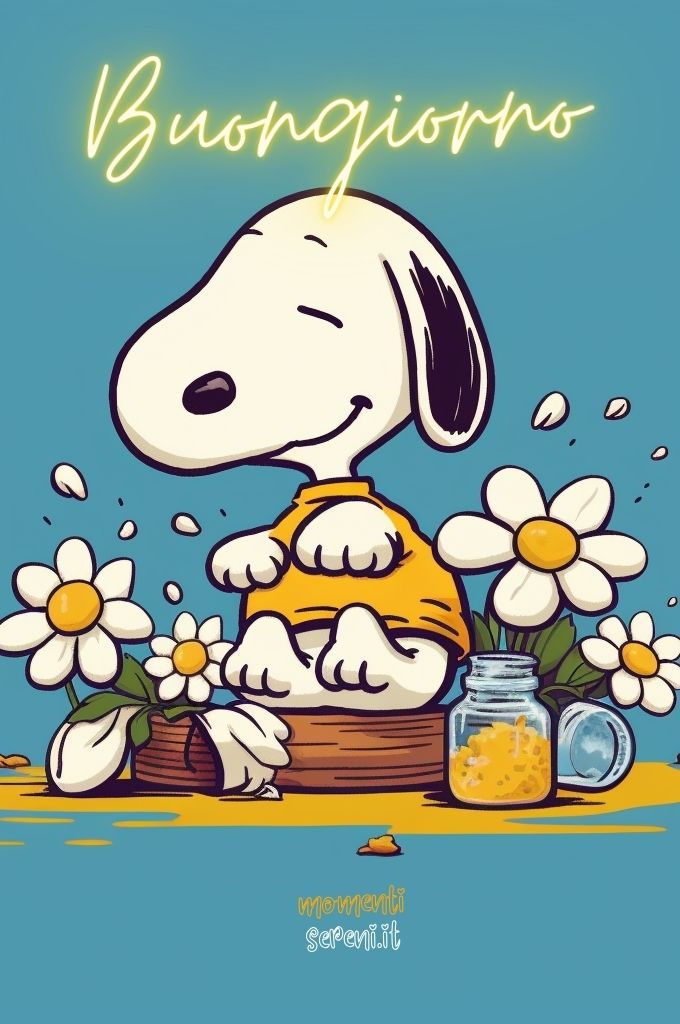 Buongiorno Snoopy Immagini