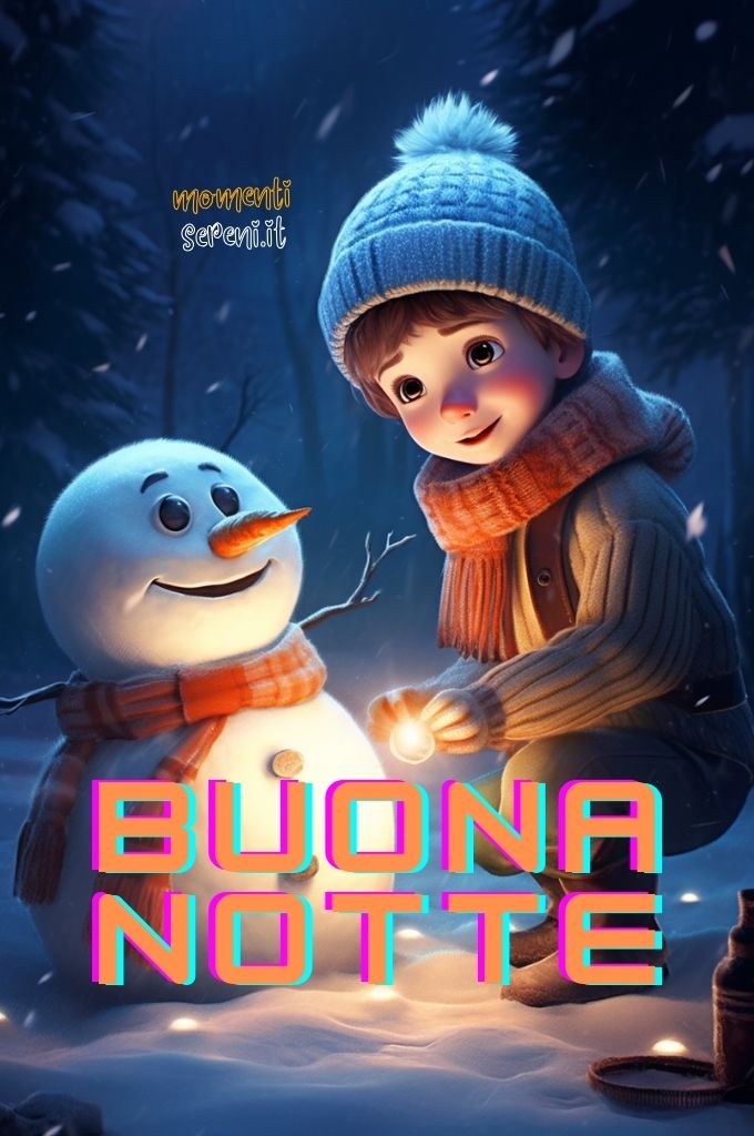 Divertente Buonanotte Invernale Immagini